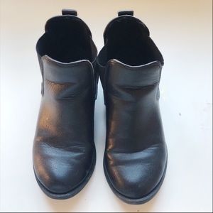 Black Heeled Ankle Booties